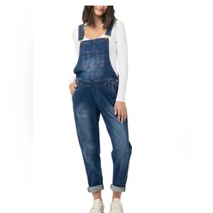 RIPE DENIM OVERALLS MATERNITY S